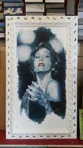 cornice traforata bianca - cornici barocche feeling at home