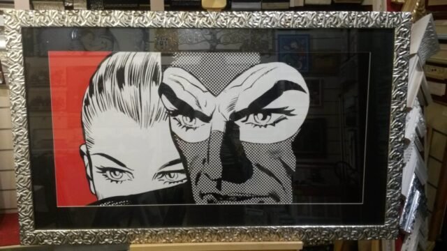 cornice argento moderna - corniceria artigianale Feeling at home