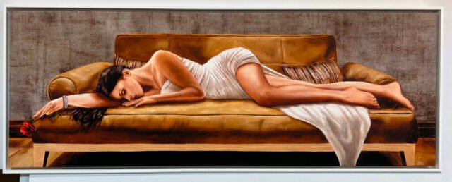 decoro parete sassari - Feeling at home Alghero Stampa su tela con cornice americana