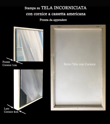 Tela-con-telaio-e-cornice-cassetta-americana