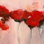 Digitalizzazione opere pittoriche Floreale astratto FAMN 113 web