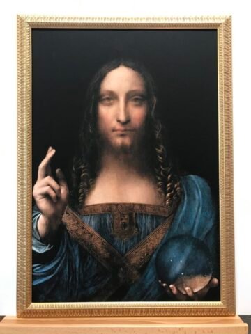 cornice argento moderna - corniceria artigianale Feeling at home - cornice Classica sagomata oro foglia a foglie