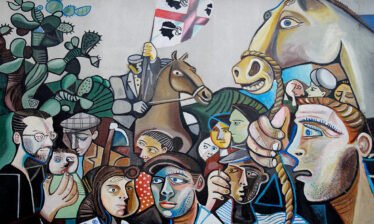 Foto su tela Murales Orgosolo - Fine Art Print Feeling at home
